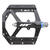 HT Evo AE03 Platformpedal Sort Aluminium, 102x96x11mm, 10pins, 352gr 
